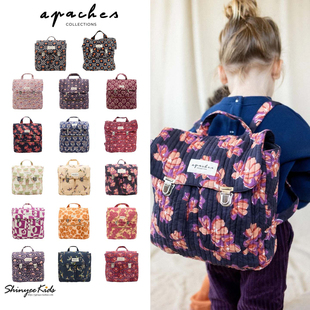 印花亲子款 Shinyee 儿童双肩包法式 aw25新款 书包背包 apaches