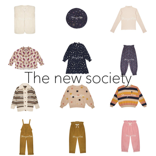 4折清仓 the new society秋冬儿童针织衫上衣休闲裤 马甲连衣裙