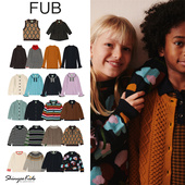 FUB 背心打底衫 aw25秋冬新款 开衫 外套 儿童羊毛针织衫 5ZShinyee