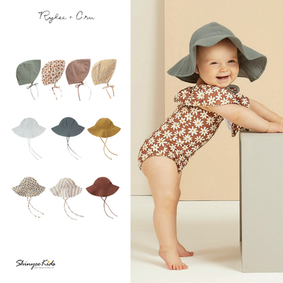 ryleeandcru儿童帽子遮阳帽