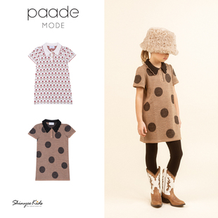 mode aw23女童polo领短袖 paade Shinyee 针织连衣裙55