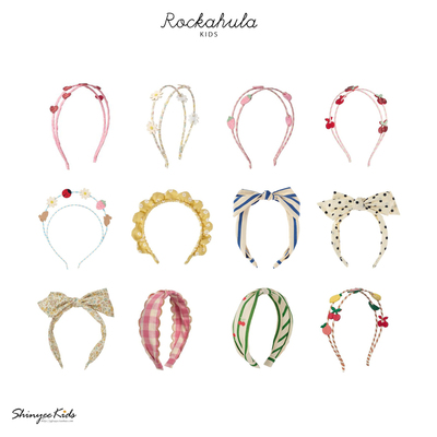 Shinyee▲rockahula ss26儿童发箍樱桃草莓双层头箍女孩发饰配饰