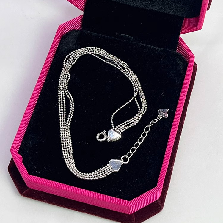 手链s925纯银电镀18K白金流星款