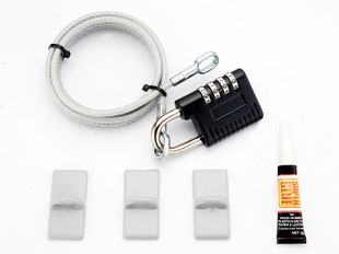 台式电脑主机箱安全防盗密码锁 打印机拷贝机扫描机办公密码锁