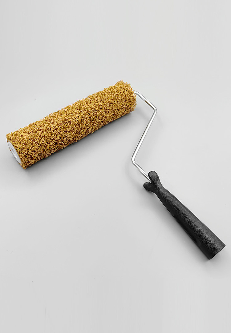 帅宁腻子滚筒刷乱纹肌理漆硅藻泥厚浆拉花纹理艺术涂料工具