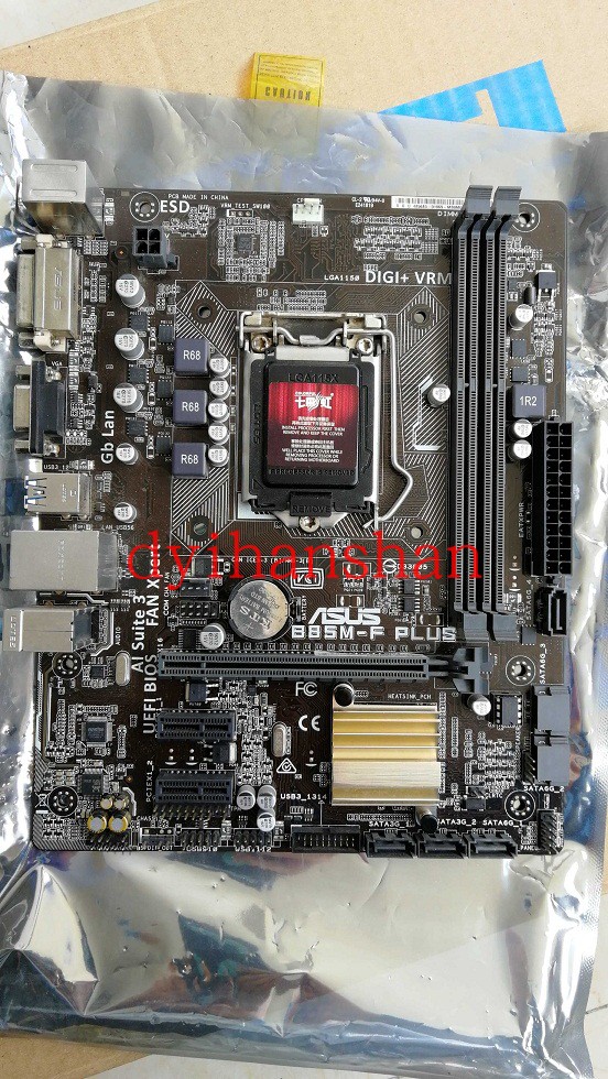 Asus/华硕 B85M-F PLUS B85小板 电脑主板 LGA1150 支持I3 I5 I7 电脑硬件/显示器/电脑周边 主板 原图主图