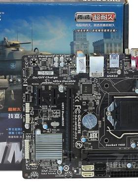 技嘉H81M-DS2 H81M-S2PH 1150 DDR3 VGA 工业PCI 主板集显 VGA