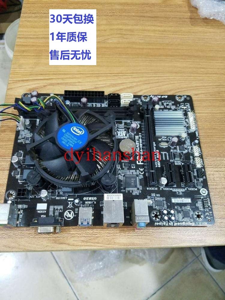 库存 技嘉h81 主板 h81m-s1  h81m-ds2 固态 ddr3 集显 超b85 z87