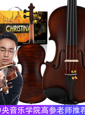 克莉丝蒂娜 EU2000B 意大利原装进口手工初学考级小提琴