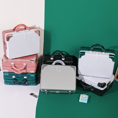 Retro Ins Launch Hộp khởi động Nữ 14 -inch Nền tảng ánh sáng High Face 16 -inch Mật khẩu lưu trữ túi thẩm mỹ 17 -inchch vali di du lich vali kéo du lich