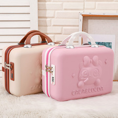 Gấu hộp Boxing Hộp 14 -Túi trang điểm dễ thương vali du lịch cho bé gái vali di du lich