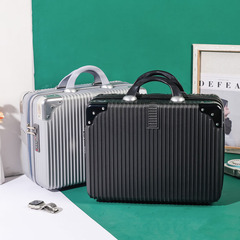 Túi xách retro mới 16 -inch mật khẩu khóa vali nhẹ hành lý lên máy bay 14 -inch túi mỹ phẩm nữ các loại vali du lịch vali du lịch chính hãng
