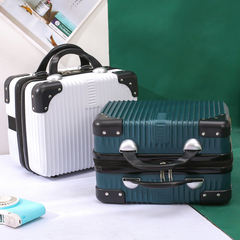 giá vali kéo Hộp trang điểm mới 14 inch -inch vali du lịch cho bé vali du lịch nhỏ