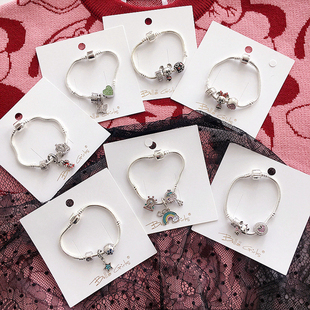 儿童镀金合金金属16CM手链手环