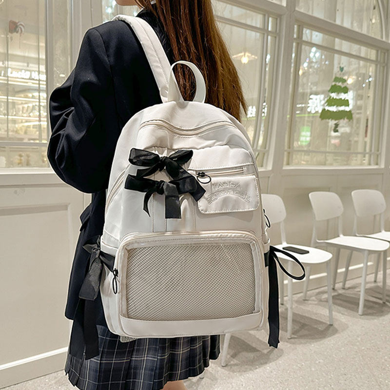 书包女大学生小众设计感慵懒风