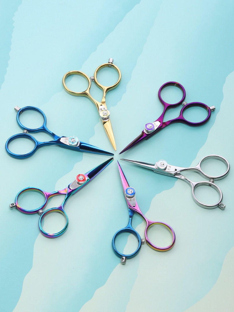 유령낚시가위 소형가위 스테인리스가위 튼튼한 말가위 낚시용품 PE라인 낚시상자 낚싯줄 소형가위