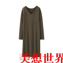 女装 满88 包邮 优 睡裙 家居连衣裙