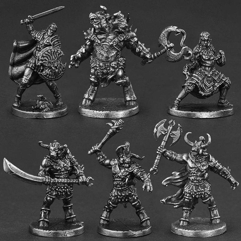 金属希腊神话米诺斯迷宫兵人手办