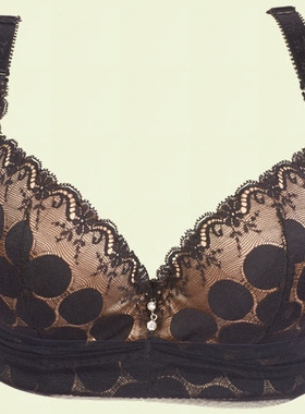 包邮正品戴芝蒂 深V性感薄模杯精油垫女士内衣调整型文胸 C04908