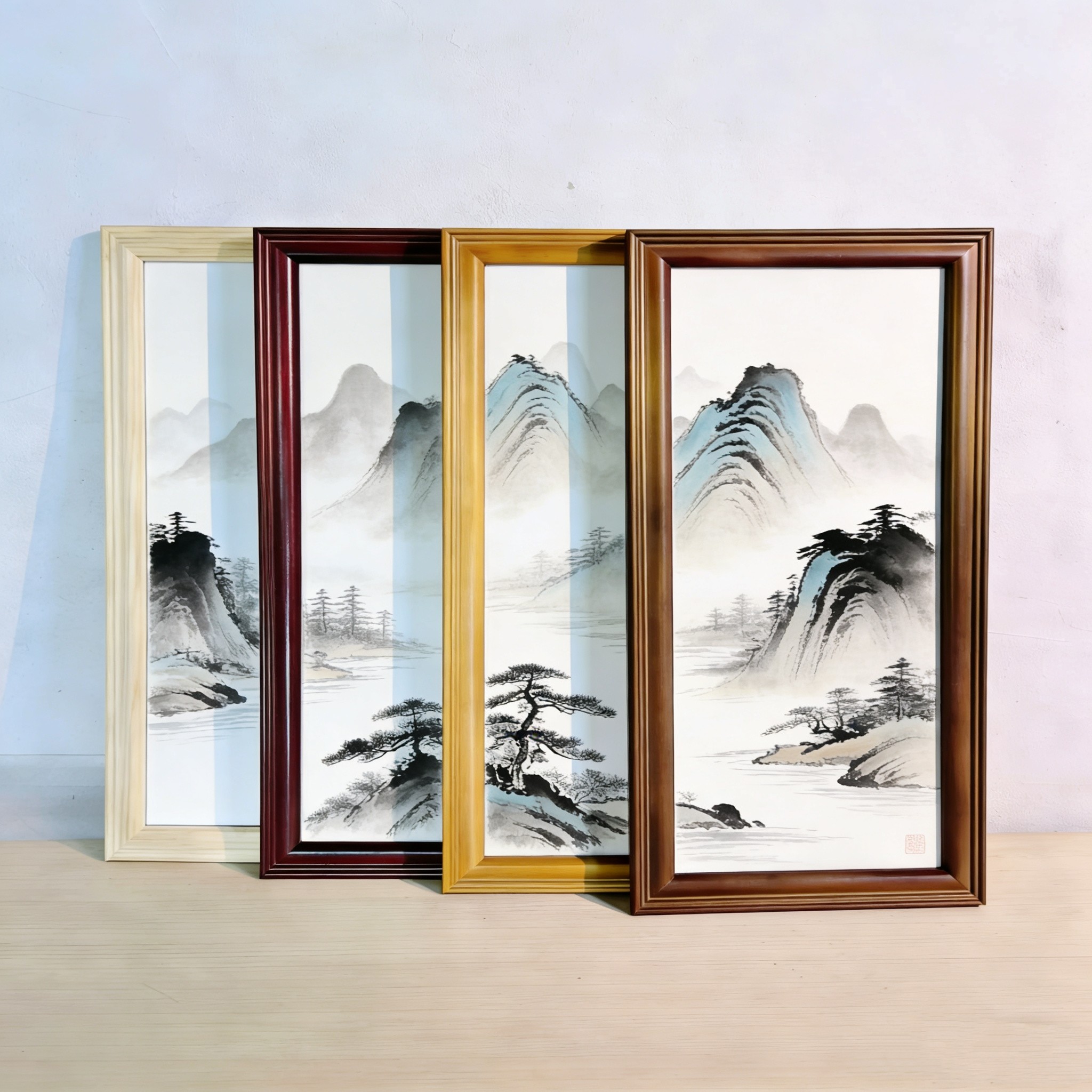 实木欧式宽边画框3366 208090100 3435138国画书法字画挂墙装裱框