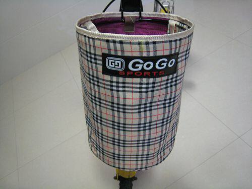 Panier pour vélo en toile - Ref 2257930 Image 4