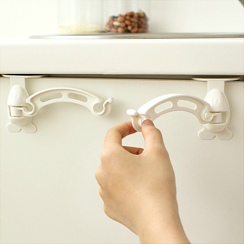 日本创意厨房小挂钩橱柜门垃圾袋挂架柜门挂钩免钉可折叠,收纳整理,挂钩/粘钩,淘宝优惠券,粉丝福利购,淘宝优惠卷