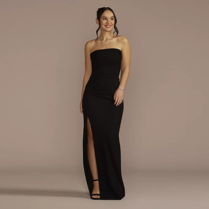 2025 02美国专柜正品代购DB studio新娘抹胸结婚晚礼服伴娘连衣裙