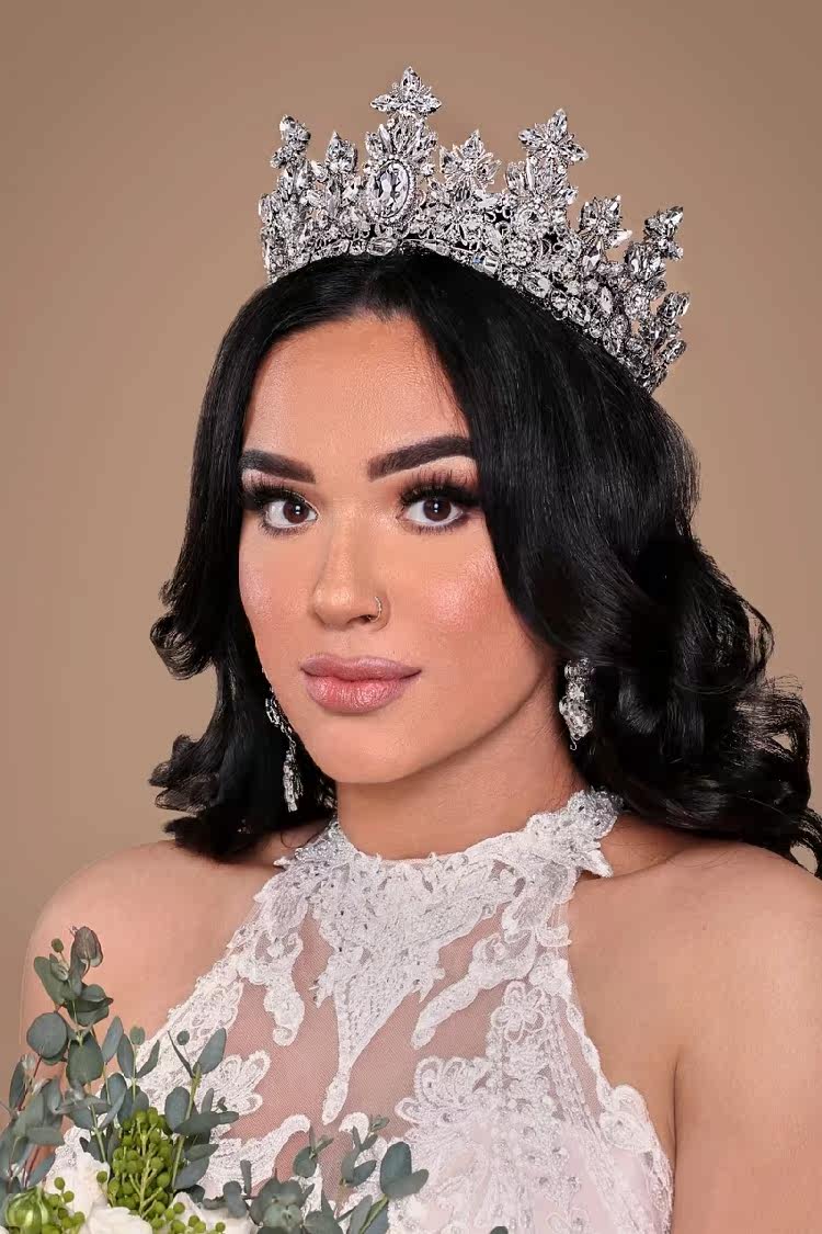 2025 01美国专柜代购Tiaras Crowns新娘气质皇冠发箍发卡结婚发饰