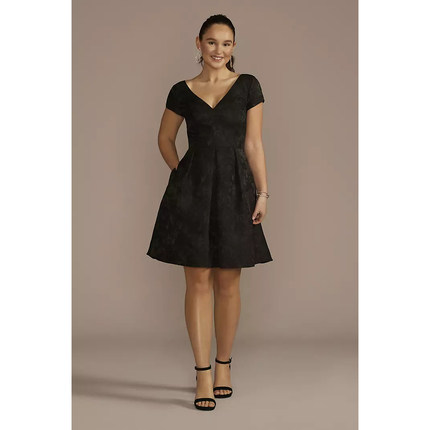 2025 02美国专柜正品代购DB studio新娘结婚晚礼服伴娘连衣裙V领