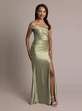 2025 02美国直邮专柜正品代购galina新娘结婚晚礼服伴娘长连衣裙