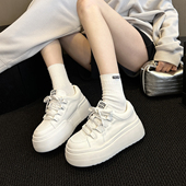 新款 真皮6CM增高厚底小白鞋 女鞋 WSWS｜品质真香2026春季 休闲板鞋