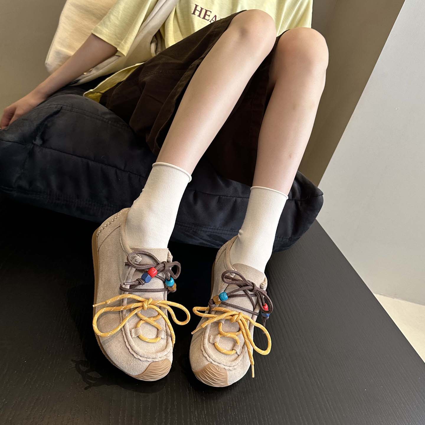 2025春季新款复古时尚德训鞋