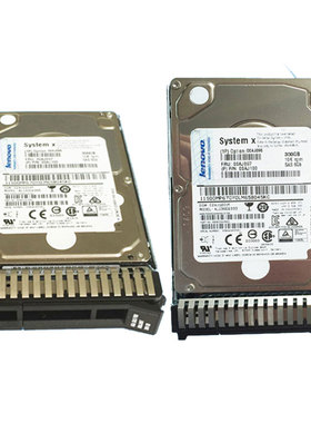 服务器IBM 联想 00AJ097 300G 15K SAS 2.5 X3650M54 X3850X6企业