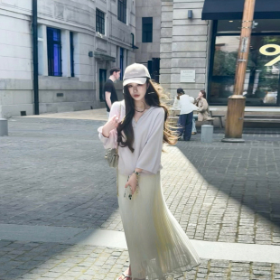 YIKOwow 心软少女 10羊绒90羊毛蝙蝠袖纯色百搭连帽针织卫衣衫