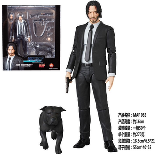 国产MAFEX 085疾速追杀2再版复刻 疾速追杀 约翰威克手办模型摆件