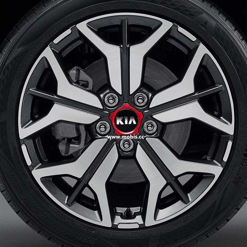 起亚全新KX3红色轮毂盖SELTOS kia seltos red Hubcaps52960M6500