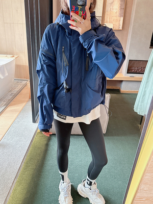 韩版常规混纺内胆外套