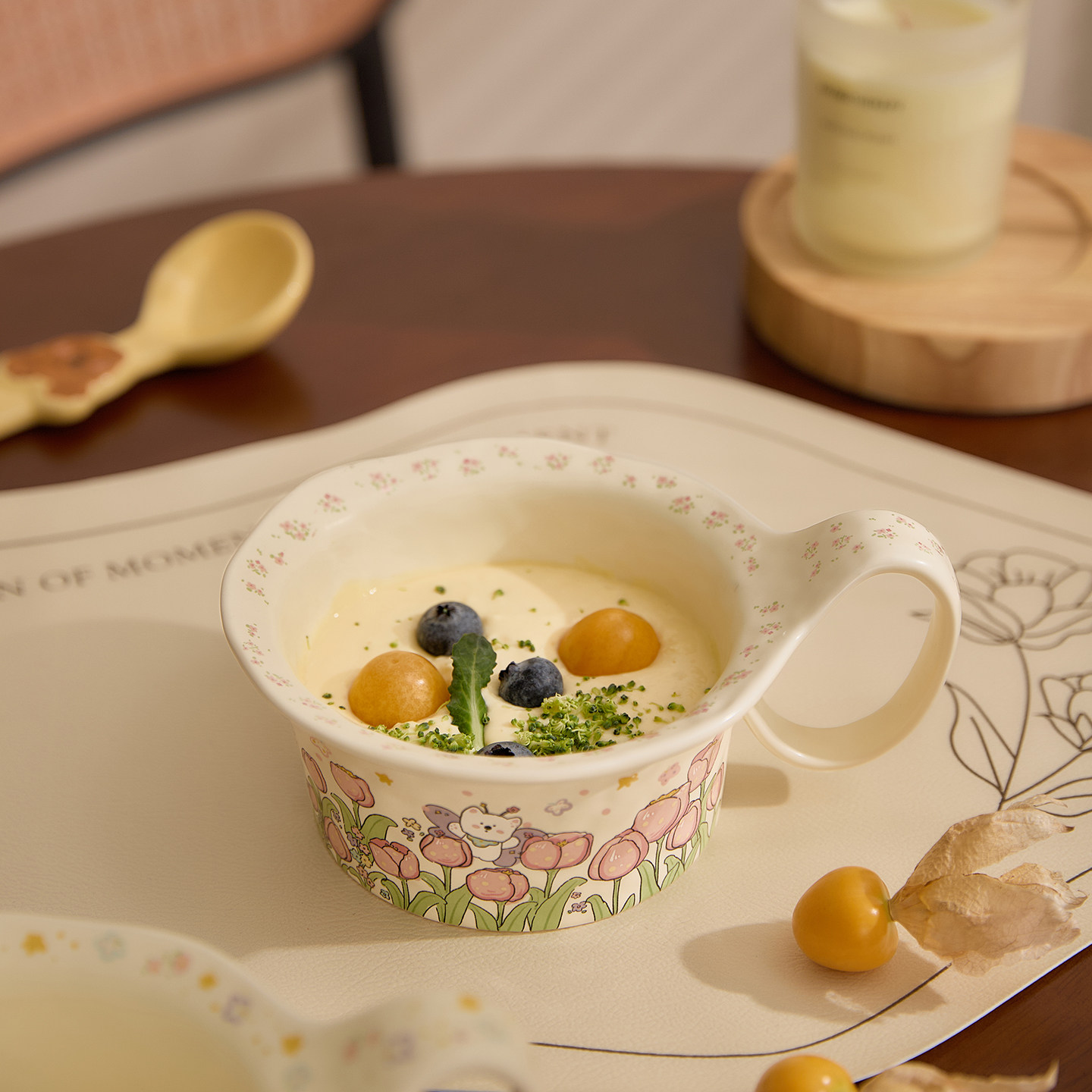 奶呼呼大把手早餐碗杯燕麦碗酸奶碗精致漂亮的餐具甜品碗牛奶杯子,餐饮具,马克杯,淘宝优惠券,粉丝福利购,淘宝优惠卷