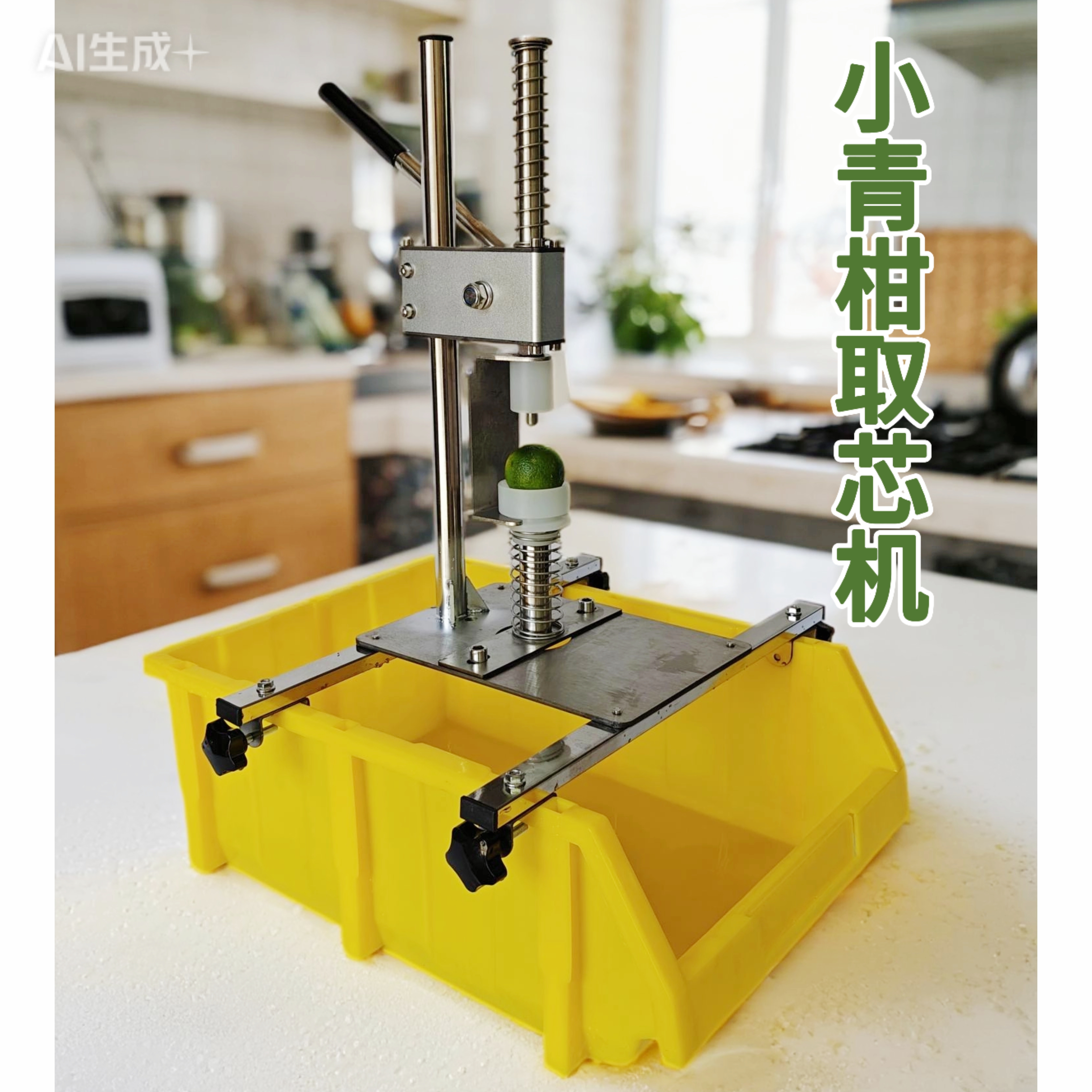 新会小青柑取心挖柑机新款取心挖肉机器柑普茶制作工具开盖开底孔