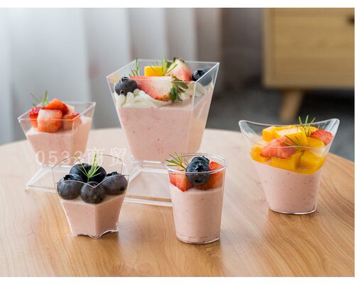 恒秀布丁蛋糕慕斯杯子加厚甜品台