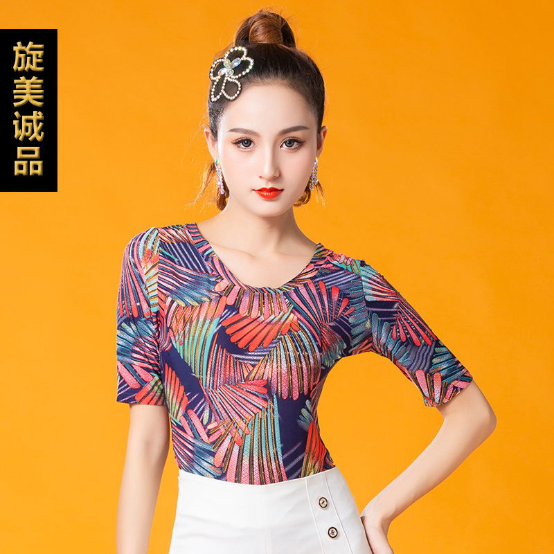 拉丁舞服练功服女摩登女装跳舞衣交际舞服装中袖国标舞上衣YT1011|ruв категории движение/йога/фитнес/фанаты товаров, танец/аэробика/гимнастика, латинский танец, латинский танец. - от Buy2taobao.com для оказания профессиональной услуги покупки агента Taobao