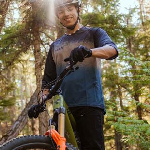 2025新款 DHARCO 速降服短袖山地自行车越野车速干透气骑行服球衣