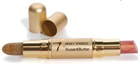 Jane Iredale Sugar & Butter Lip Exfoliator双头磨砂滋润丰唇笔