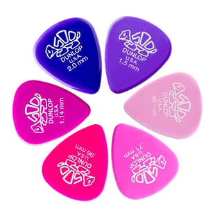 Dunlop邓禄普小乌龟树脂拨片亮面防滑电木吉他PICK通用扫弦弹片