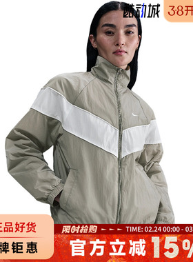 nike耐克夏季女子运动休闲夹克外套FV6305-320