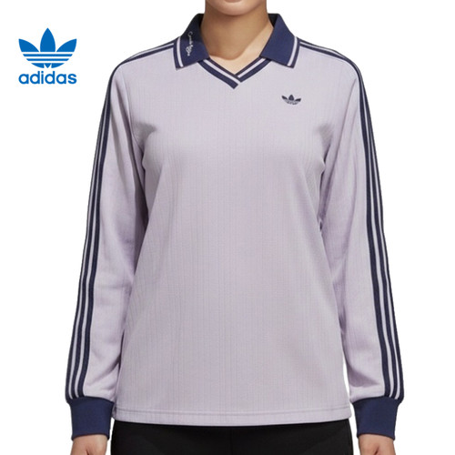 adidas阿迪达斯三叶草女子运动休闲长袖T恤KY5733