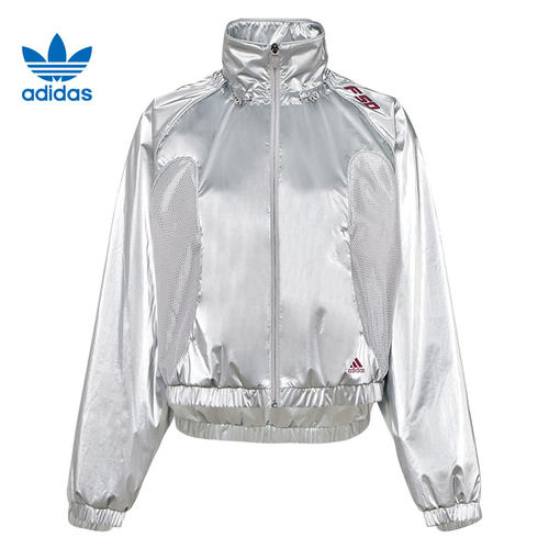 adidas阿迪达斯三叶草女子运动休闲夹克外套KY5755