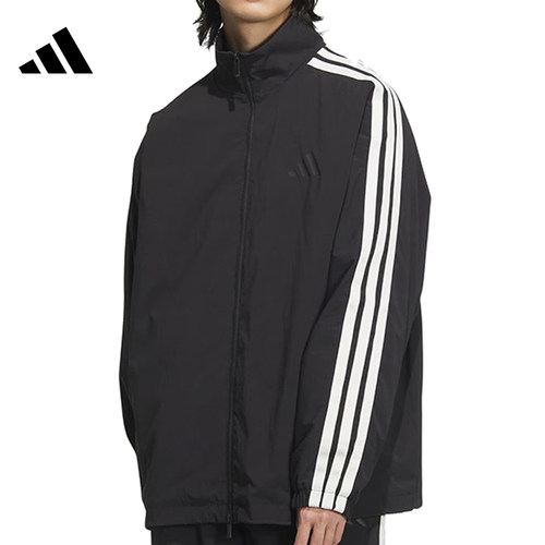 adidas阿迪达斯春季男子运动休闲夹克外套JL6091