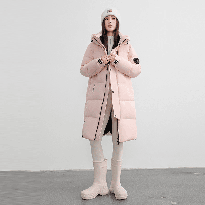 【男女款】雪中飞25冬季新款中羽绒服