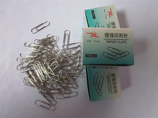 回形针 别针 镀镍办公用回形针 足100个|msdalam kategori Kamus elektronik/buku kertas elektronik/alat tulis, mengikat Supplies, pin/klip kertas - dari Buy2taobao.com untuk memberikan perkhidmatan ejen Taobao profesional membeli
